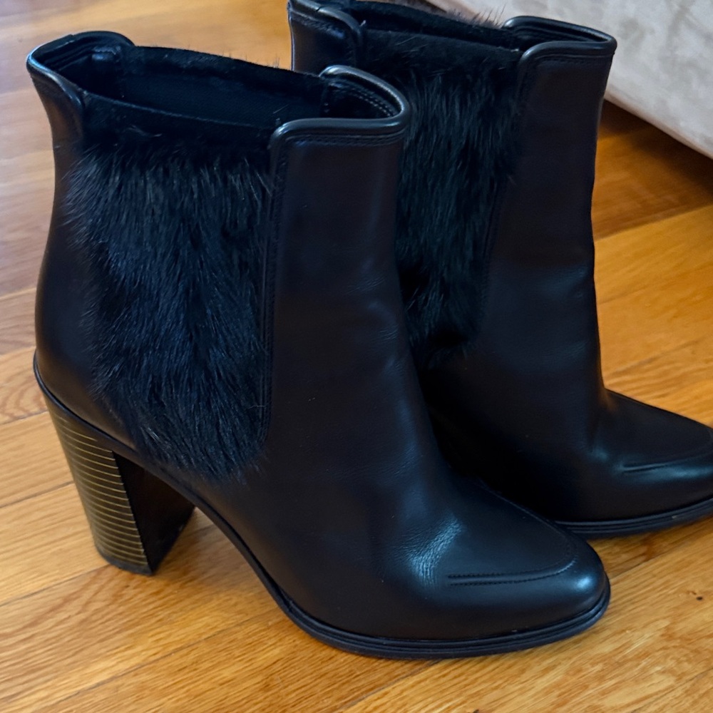 Salvatore Ferragamo Black Ankle Boots